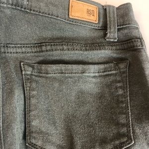 Olive Green Skinny Jeans - size 0